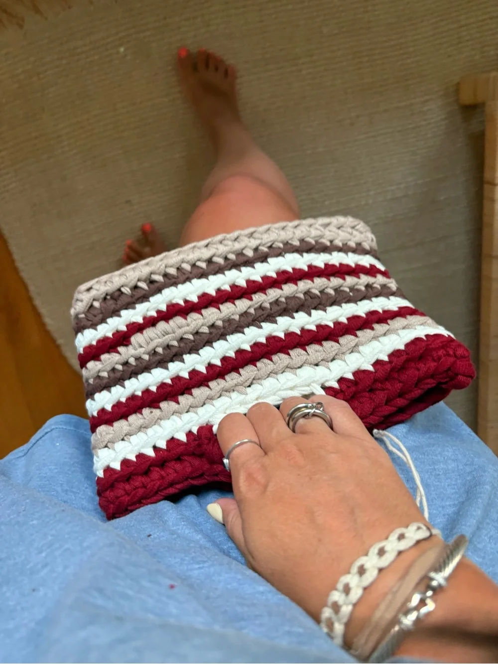 N/A handwoven crochet